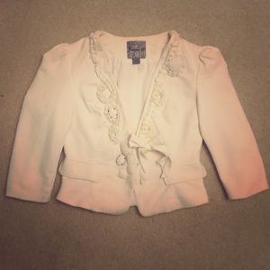 White blazer M, Forever21